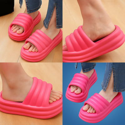 CloudEase | Platform Slider Sandals – Cushioned Sole – Lightweight Design – Women's Summer Comfort