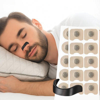 SnoreEase | Anti-Snoring Nose Clip – Magnetic Therapy – Soft Silicone – Better Sleep for Adults