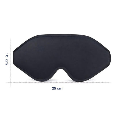 DreamSeal 3D Sleep Eye Mask | Light Blocking Mask - Sleep Blindfold - for Travel - Meditation - Insomnia - Deep Sleep - Adjustable Strap