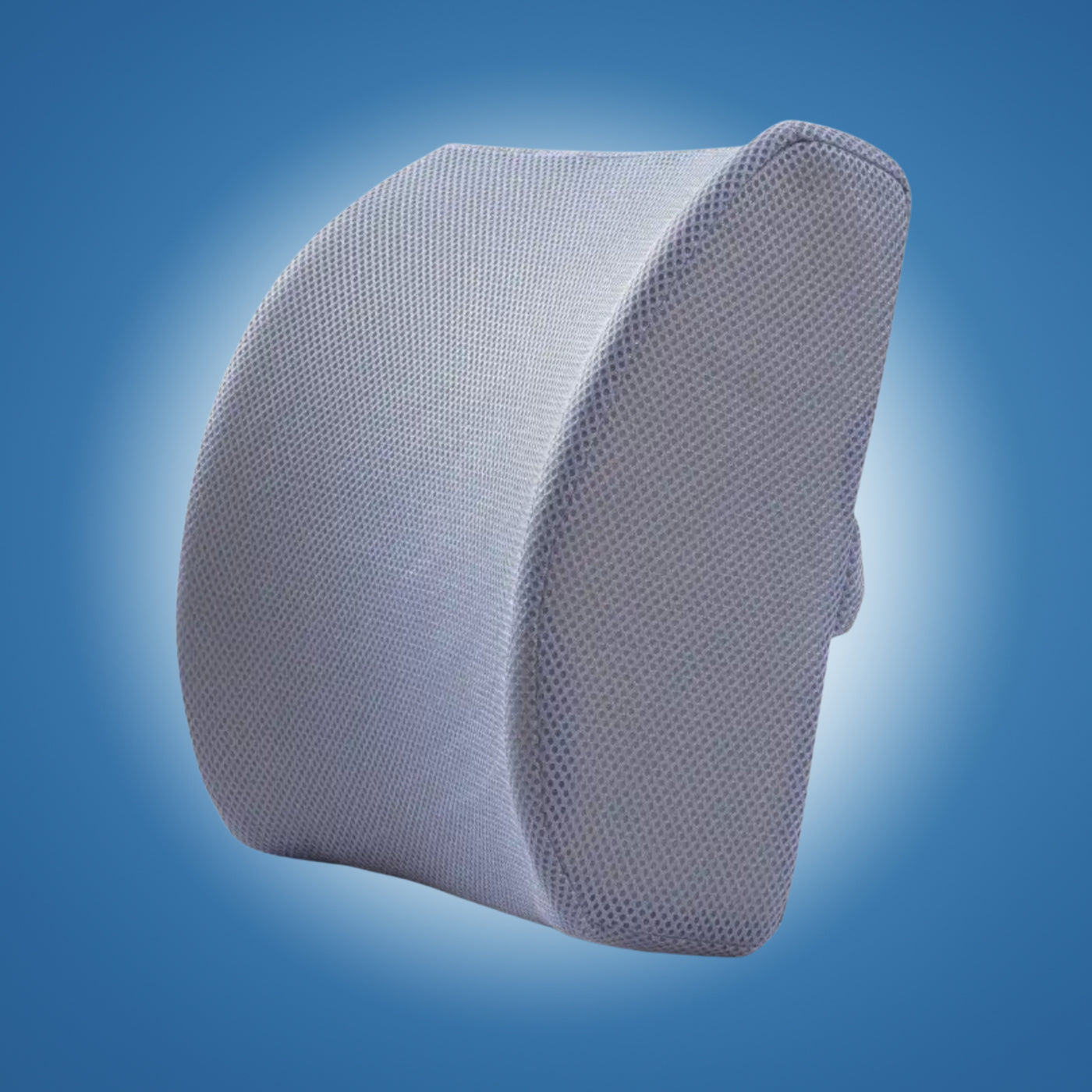 DriveEase | Car Lumbar Support Cushion – Memory Foam Relief – Breathable Mesh – Ideal for Commute & Long Drives
