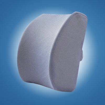 DriveEase | Car Lumbar Support Cushion – Memory Foam Relief – Breathable Mesh – Ideal for Commute & Long Drives
