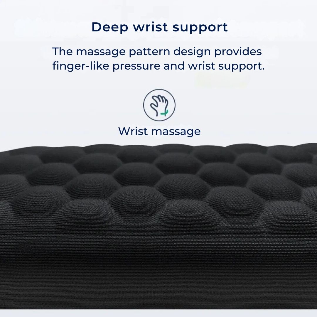 ErgoSupport Wrist Protection Rest Pad | for Mouse and Keyboard - Elevates Wrist - Reduces Strain Pain