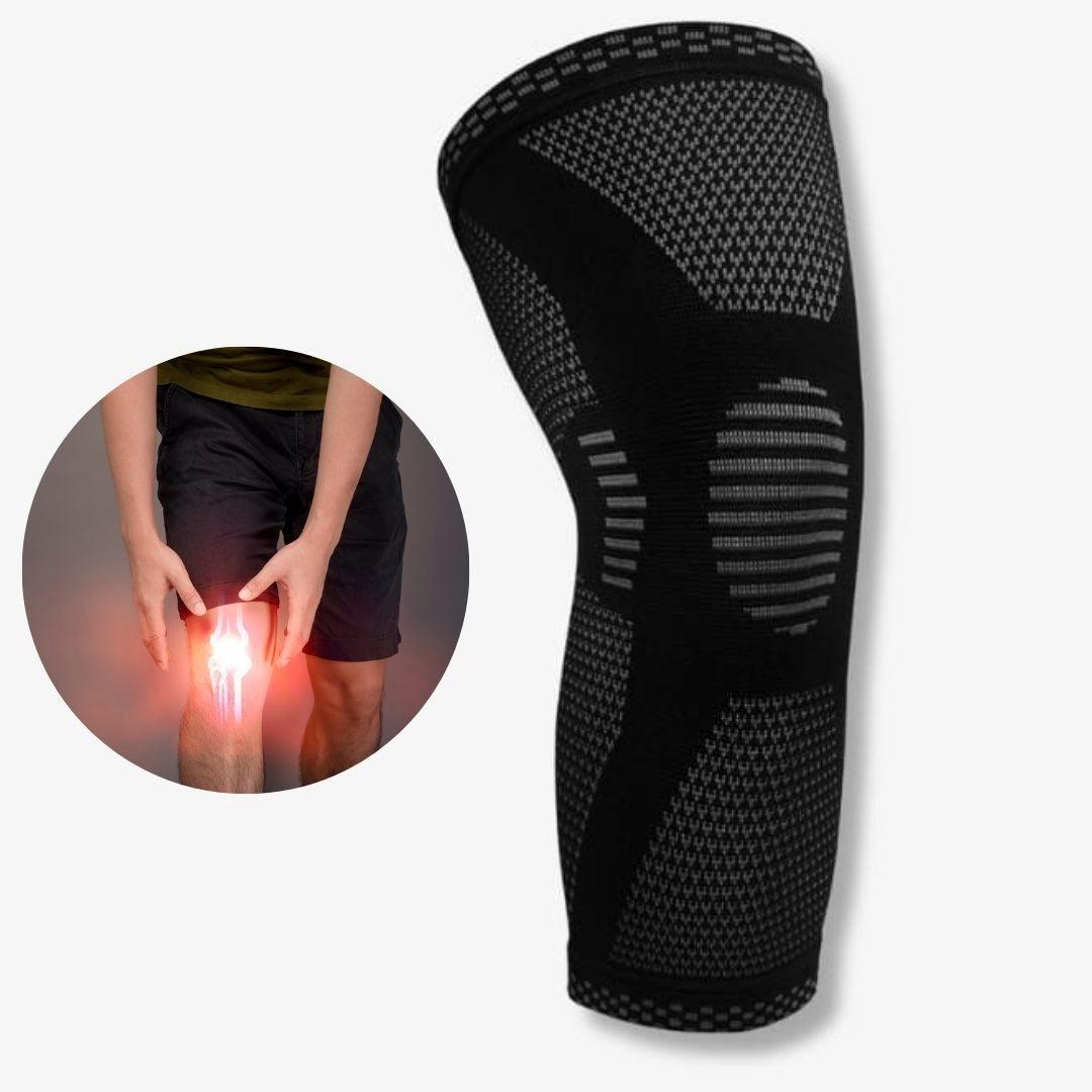 FlexiKnee Active Knee Protector | Compression Support for Stability and Pain Relief - Injury Recovery - Arthritis - Sports - Post-Surgery