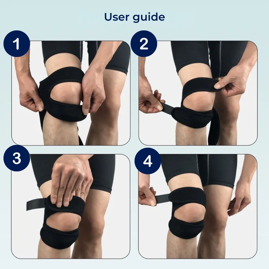 FlexiKnee Multifunctional Knee Support | Adjustable Compression for Pain Relief - Arthritis Injury Prevention - Recovery