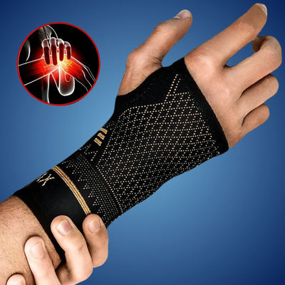FlexiSupport Wrist Brace | Daily Support and Pain Relief - Breathable, Ideal for Injuries, Chronic Pain - Post-Surgery Recovery