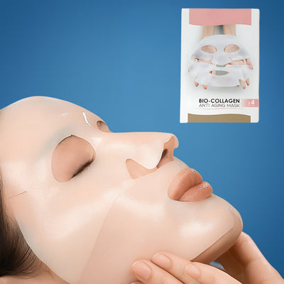 GlowRevive | Collagen Sheet Mask – Hydrating Overnight Treatment – Hydrogel – Anti-Ageing Skincare