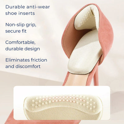 HeelGuard Shoe Chafing Inserts Heel | Cushioned Protection for Blisters and Friction Relief - Ideal for Heels and Daily Wear