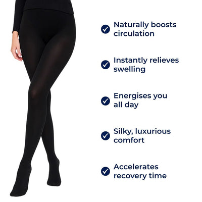 LegEase | Thigh‑High Compression Socks – Boost Circulation – Graduated Compression – Reduce Swelling – Improve Recovery – All‑Day Energy