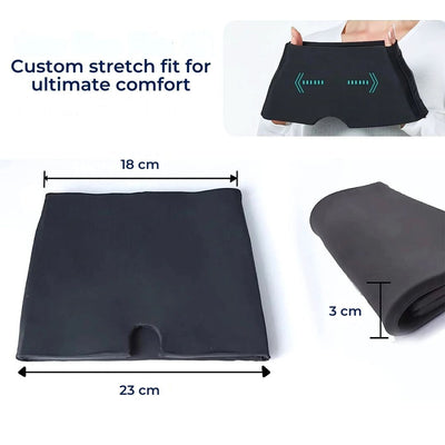 MigraSoothe Gel Hood Instant Headache and Migraine Relief | Cooling Comfort, Pressure Therapy & Light Blocking for Anytime Use