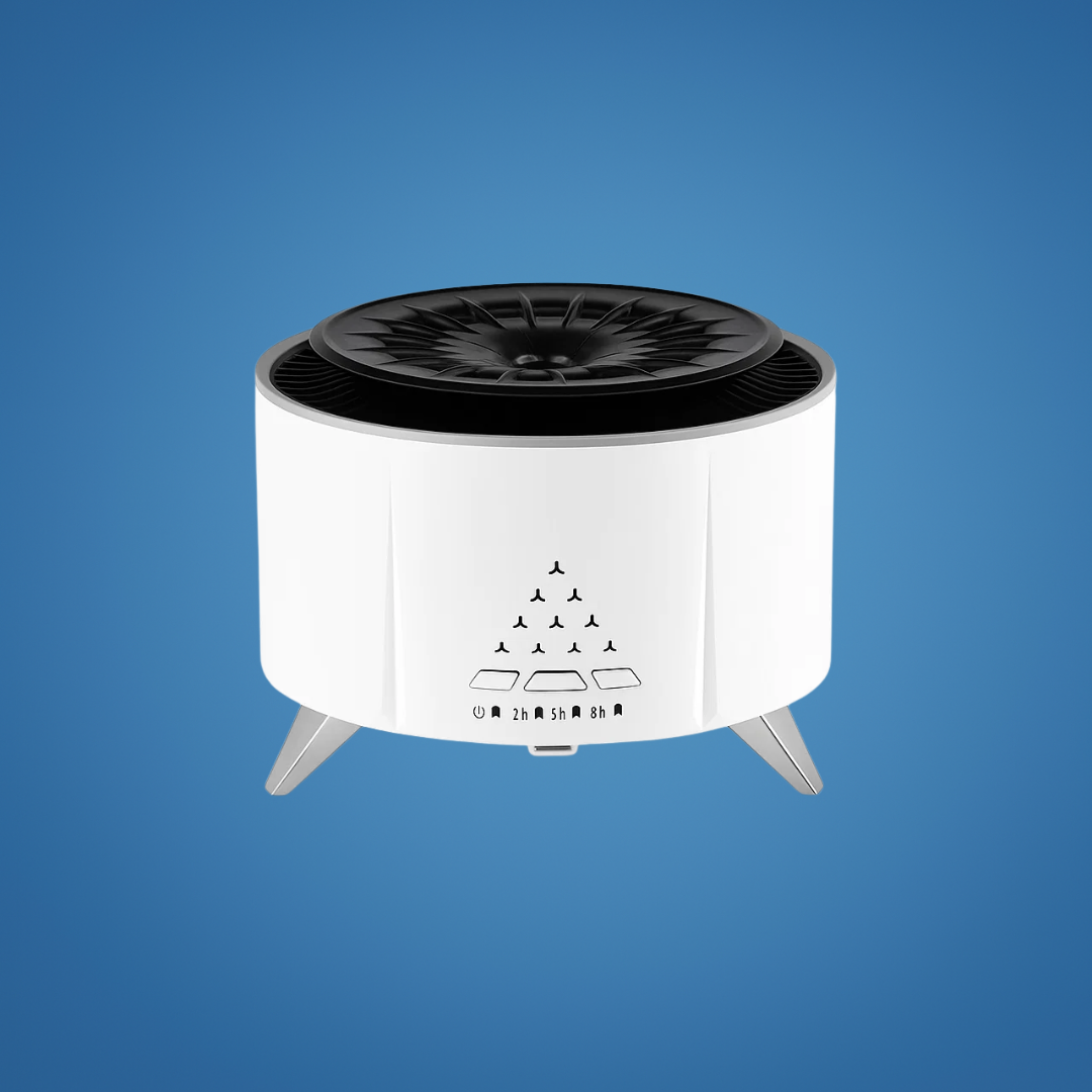 MistAura | Diffuser Humidifier – Ultrasonic Quiet Operation – 350 ml Tank – Sleep Relaxation – Relieves Dry Air & Aids Better Breathing