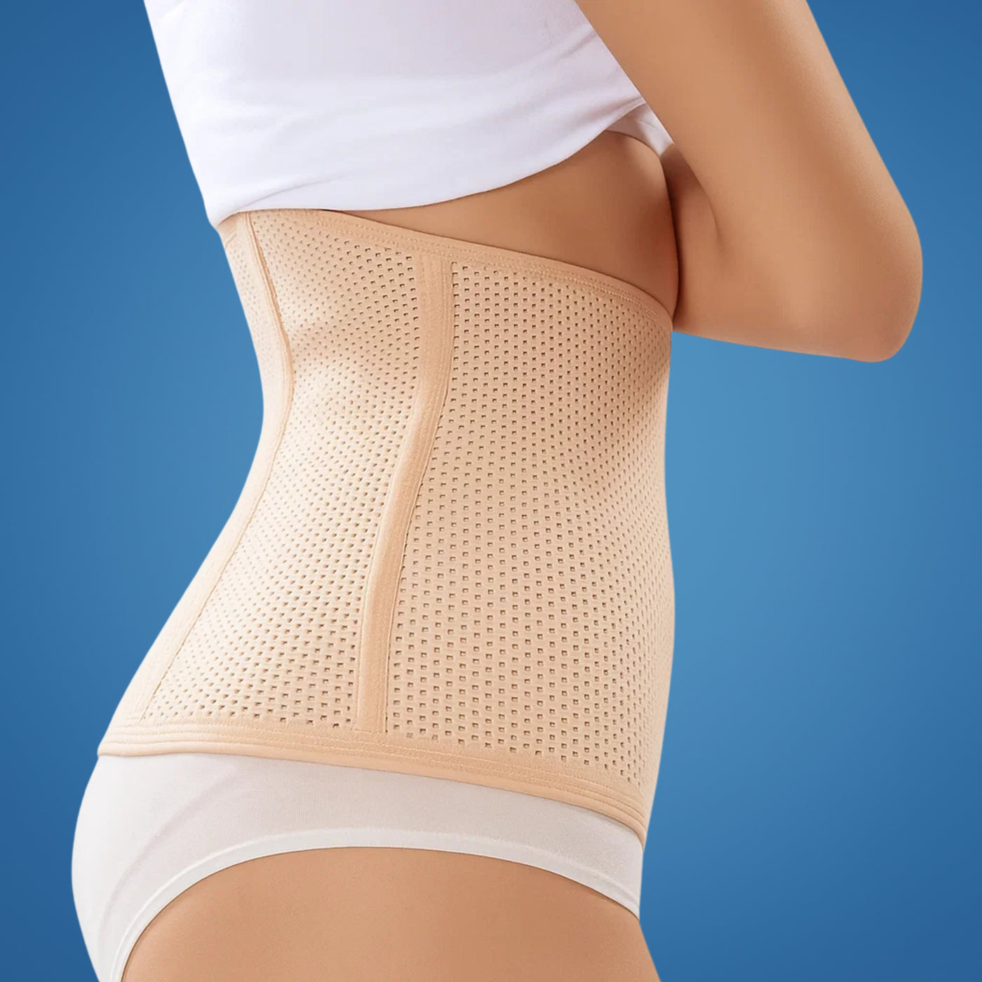 MumEase | Postpartum Belly Wrap – Pain Relief – Breathable Mesh – Ideal for New Mums