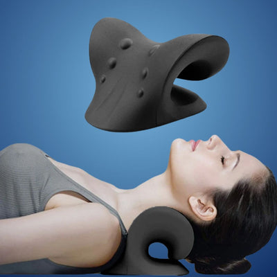 NeckAlign Chiropractic Neck Pillow | Stretcher for Neck - Pain Relief - Improved Posture - Better Sleep