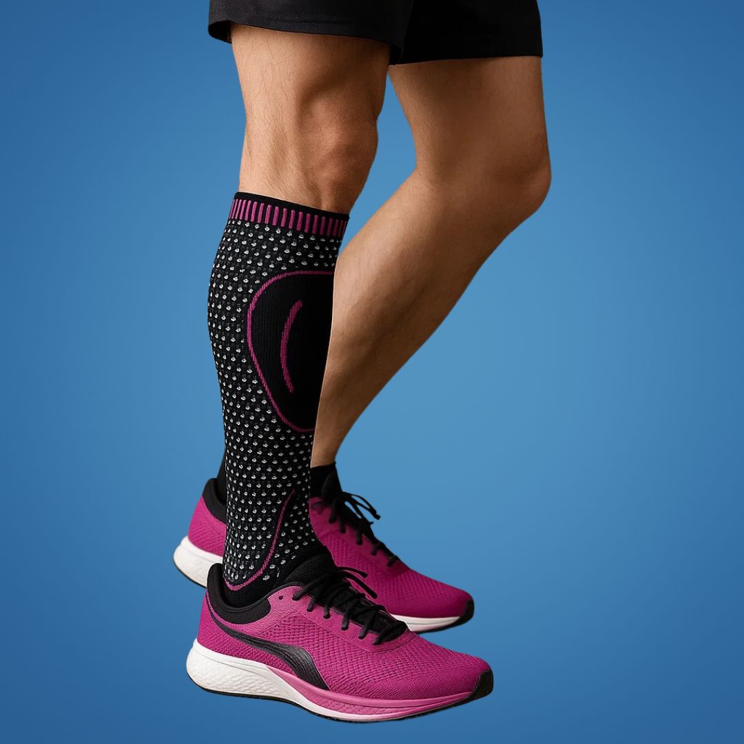 LegEase | Shin Splint Compression Sleeves – Pain Relief – Breathable Fabric – Runners & Athletes