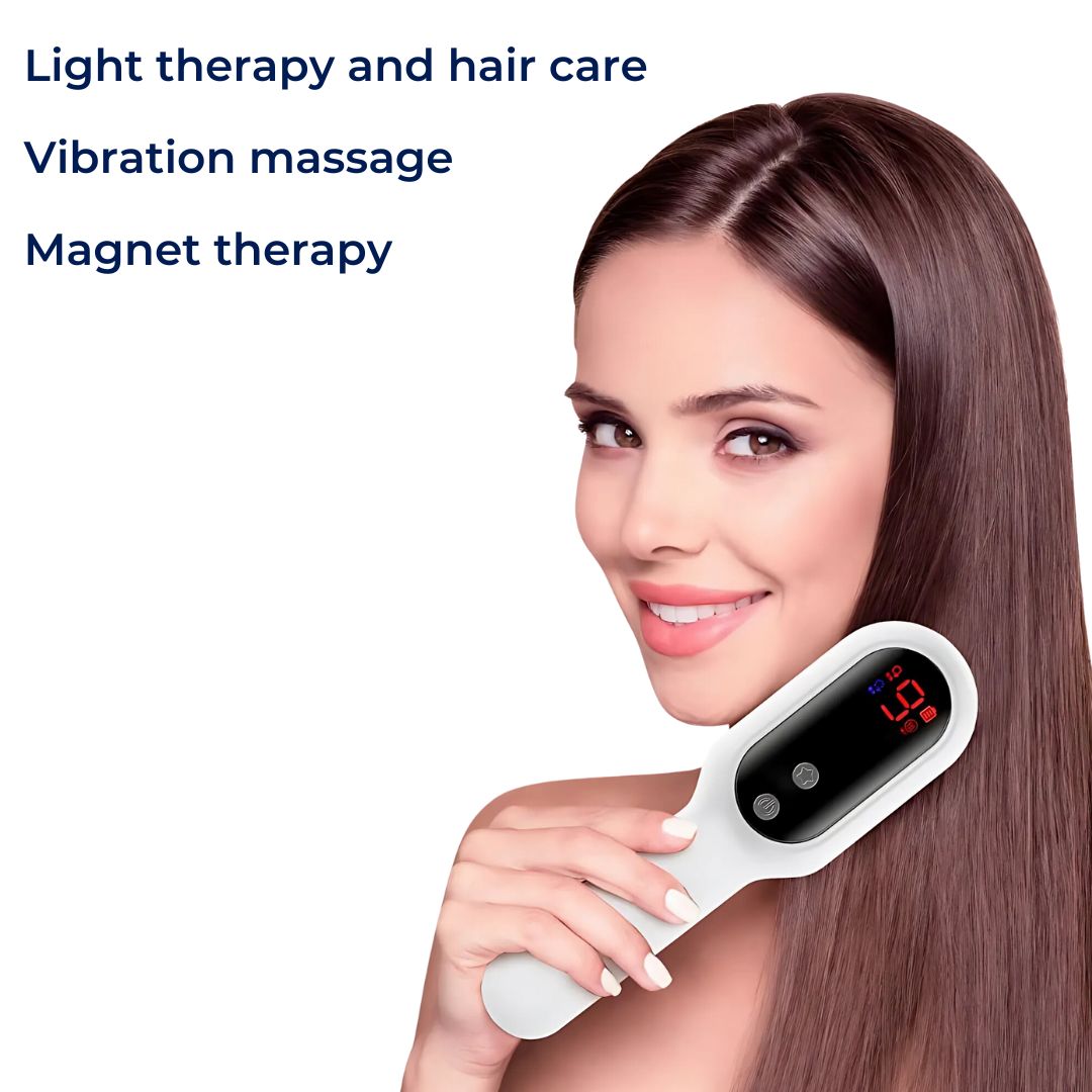 RevitalHair Electric Hair Comb for Hair Growth | Anti Hair Loss Device - for Hair Thinning - Scalp Massage - Hair Growth