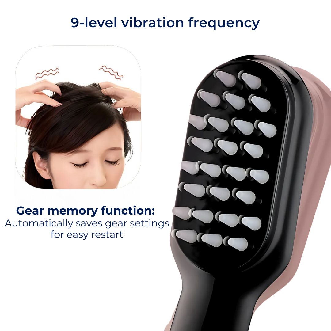 RevitalHair Electric Hair Comb for Hair Growth | Anti Hair Loss Device - for Hair Thinning - Scalp Massage - Hair Growth