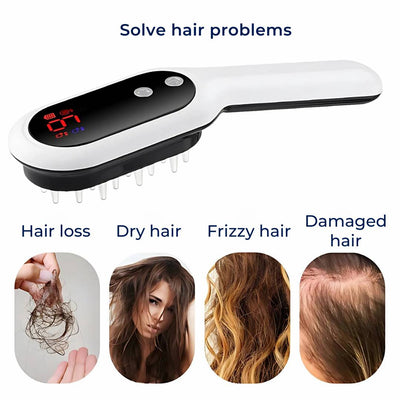 RevitalHair Electric Hair Comb for Hair Growth | Anti Hair Loss Device - for Hair Thinning - Scalp Massage - Hair Growth