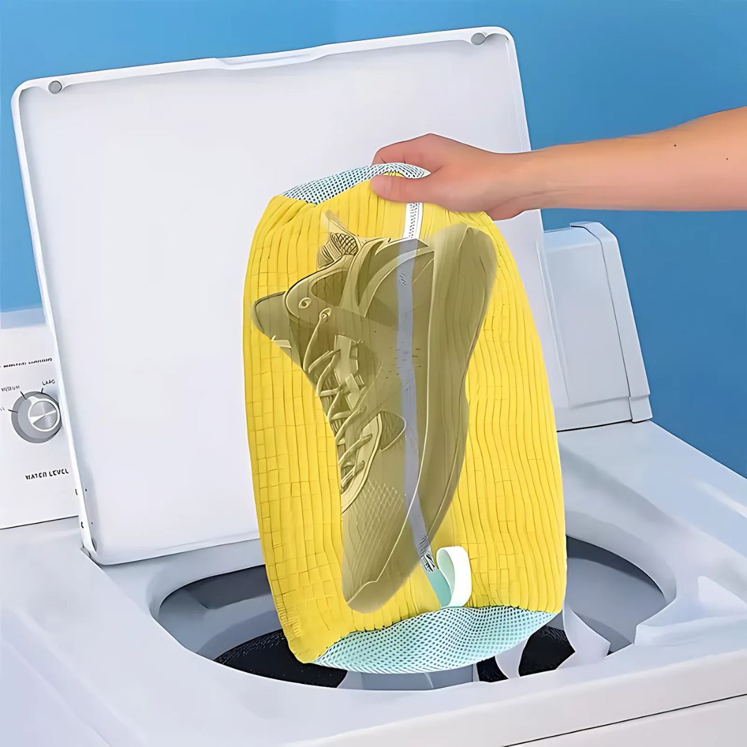 ShoeGuard | Shoe Washing Machine Bag – Protective Cushioning – Mesh Fabric – Trainer Care
