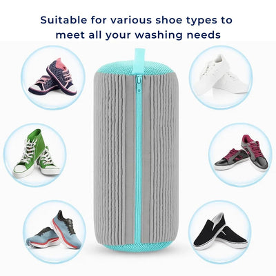 ShoeGuard | Shoe Washing Machine Bag – Protective Cushioning – Mesh Fabric – Trainer Care