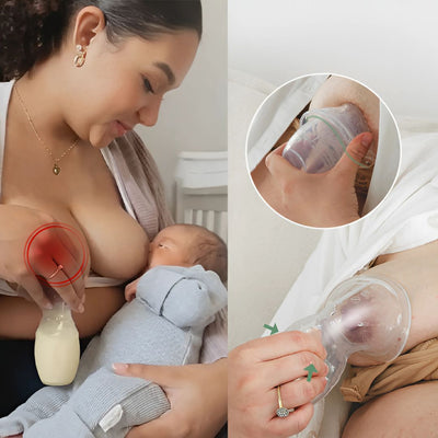 Silkie | Silicone Manual Breast Pump – Natural Suction – One‑Piece Design – Portable Comfort for Mums