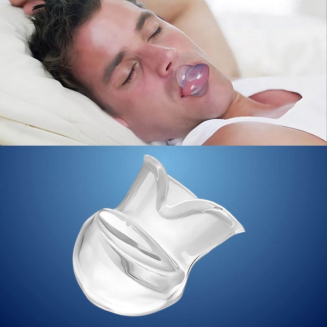 SnoreGuard Anti-Snoring Tongue Retainer | Comfortable - Reduce Snoring and Improve Sleep Quality