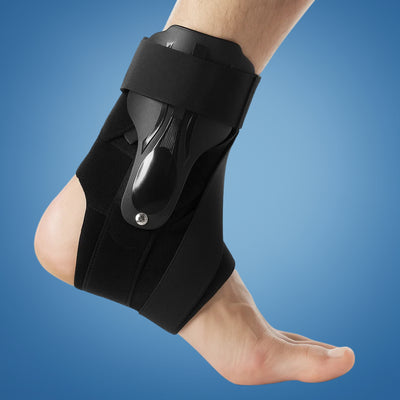 SteadyStep | Ankle Support Brace – Sprain Stabilisation – Soft Low-Bulk Support – Prevents Twisting – Speeds Recovery – Reduces Swelling