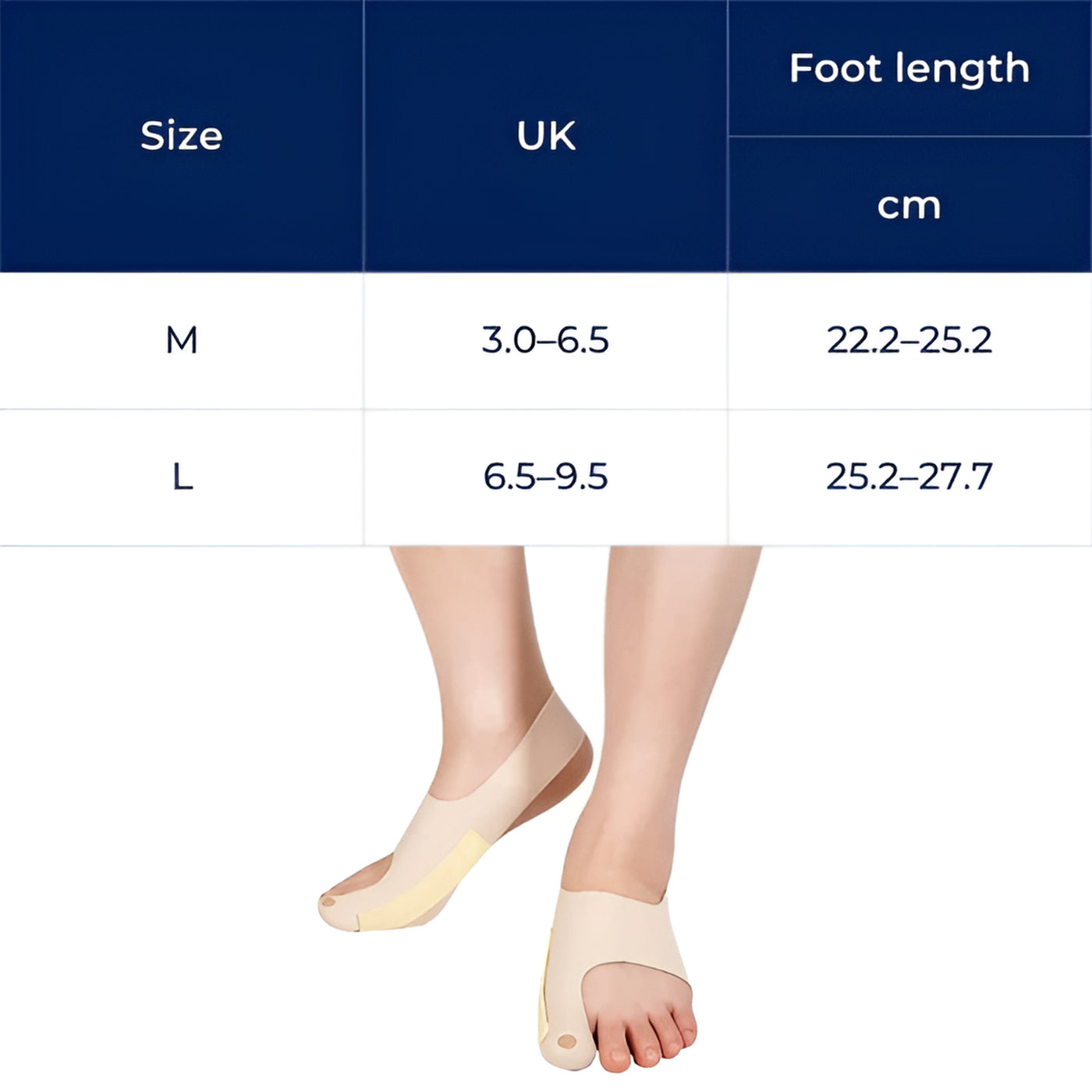 StrideEase | Bunion Relief Sleeve – Pain-Reducing Gel Padding – Ultra-Slim Stretch Fabric – Everyday Comfort and Alignment for Bunions