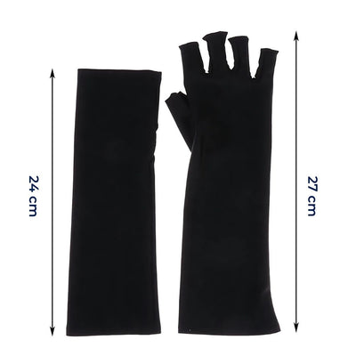 SunGuard Pro | Sun Protection Gloves – Prevents Sunburn – Breathable Stretch – Fingerless Comfort for Outdoor Use