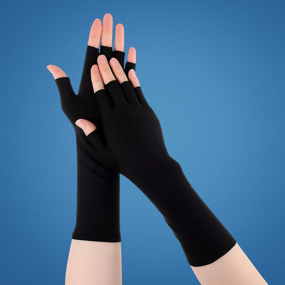 SunGuard Pro | Sun Protection Gloves – Prevents Sunburn – Breathable Stretch – Fingerless Comfort for Outdoor Use