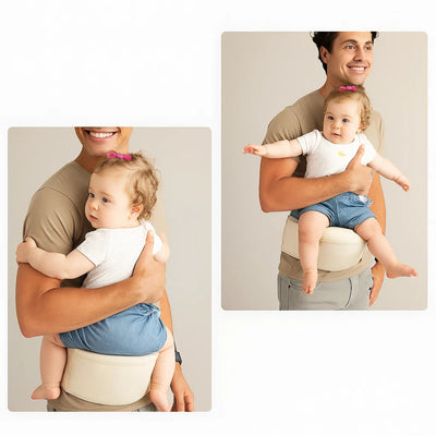 SureCarry | Ergonomic Hip‑Seat Carrier – Even Weight Distribution – Tear‑Resistant Nylon – Hands‑Free Support for Travelling Parents