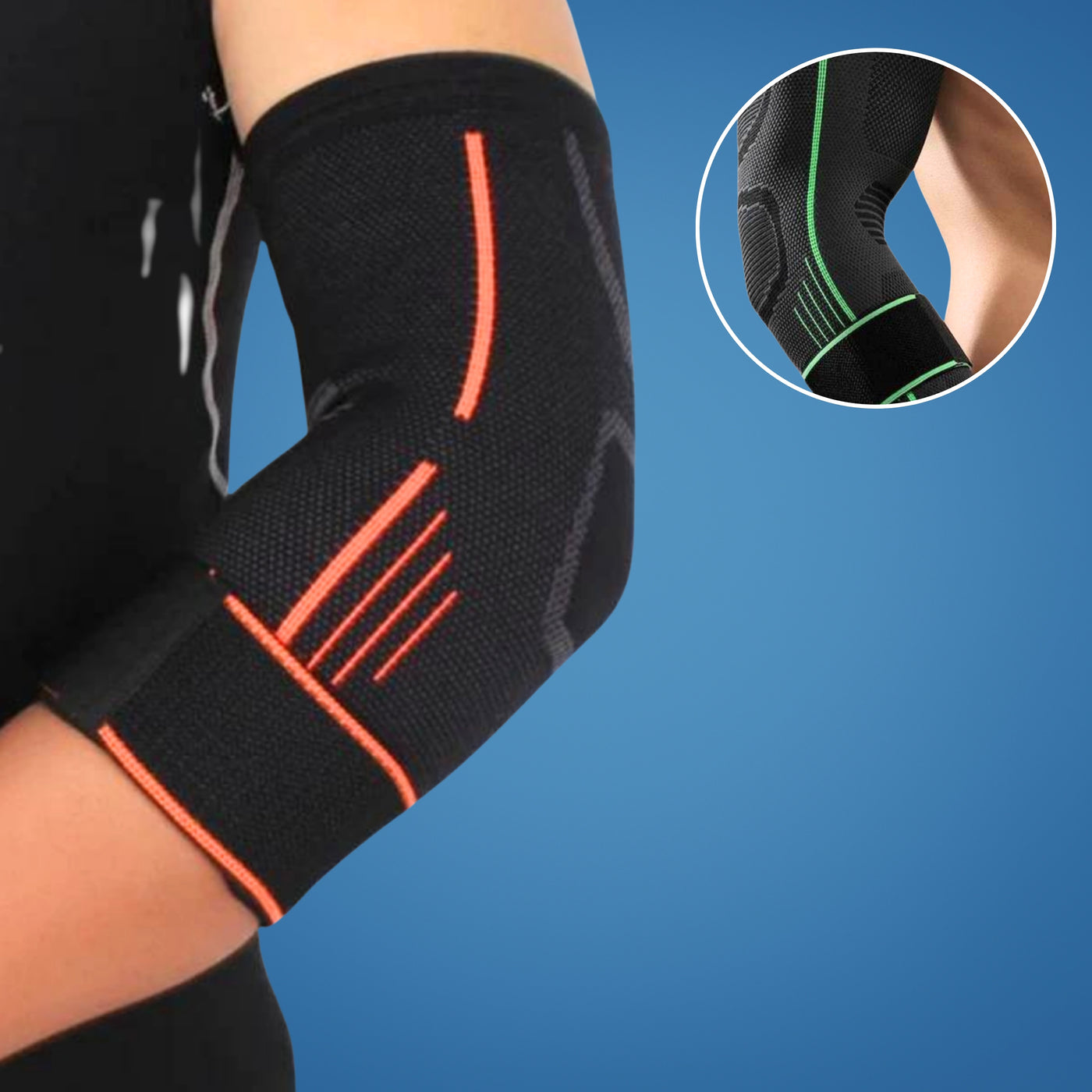 FlexiShield Orthopedic Elbow Brace | Pain Relief - Elbow Support - for Tendonitis - Arthritis - Injury Recovery