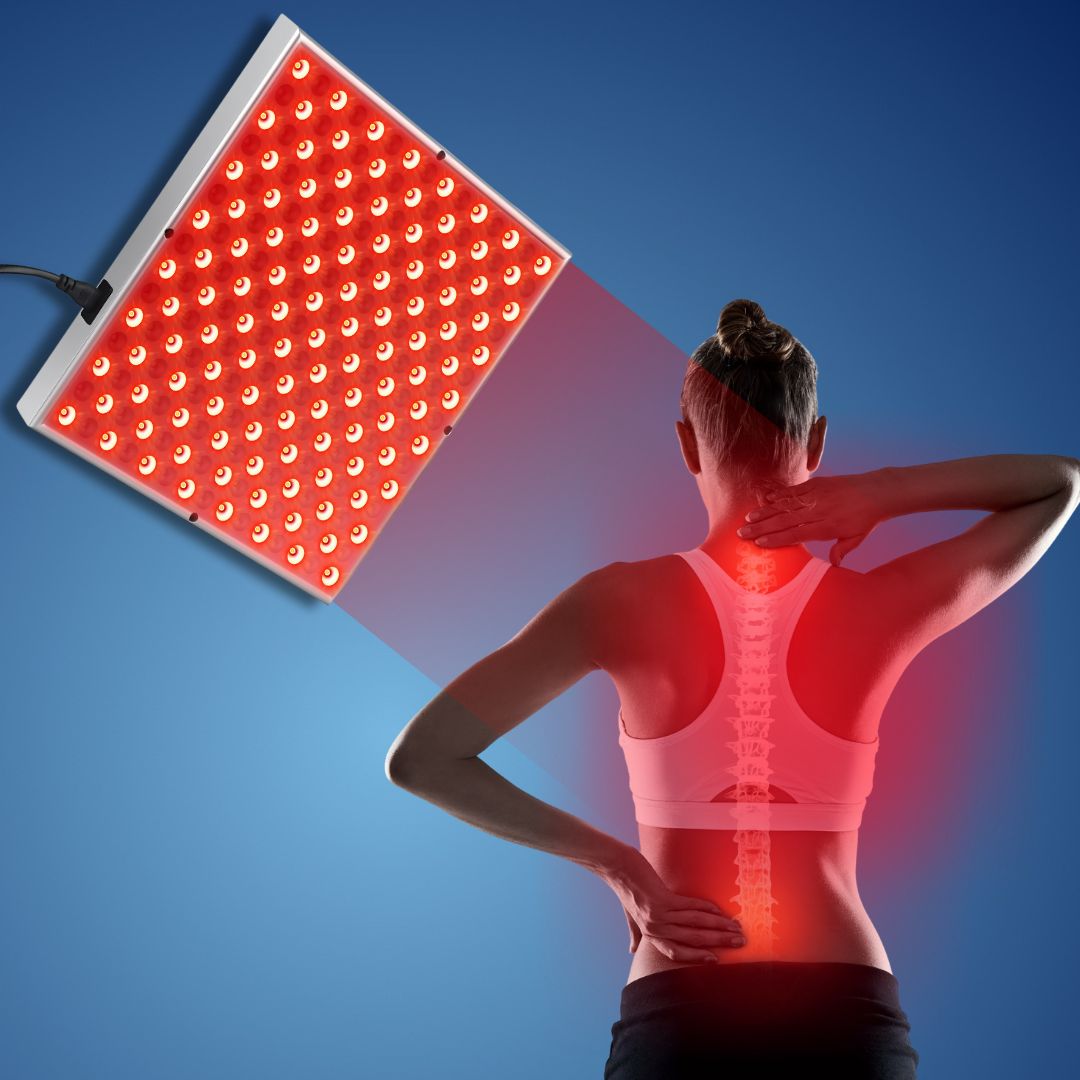VitalGlow Red Light Therapy Lamp | Non-Invasive Treatment for Anti-Aging - Pain Relief - Muscle Recovery and Improved Sleep Quality