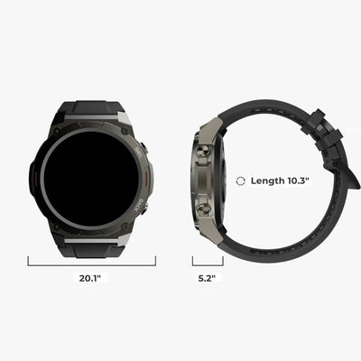 Duratech Smartwatch | 110+ Sports Modes - Comprehensive Health Tracking - Bluetooth Calling - Waterproof Smartwatch