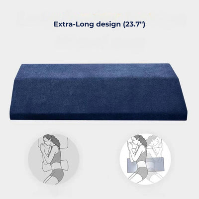 SleepAlign Lumbar Support Pillow for Sleeping | Relieves Back Pain - Improves Spinal Alignment -  Comfortable Pillow for Back Pain Relief