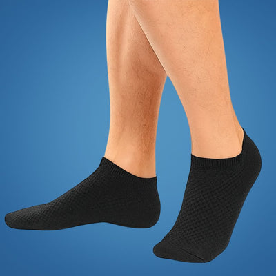 FreshStep | Men’s Bamboo Low-Cut Socks – Moisture-Wicking – Soft Elastic Fibre – Sweat-Free All-Day Comfort – Durable Odour Control