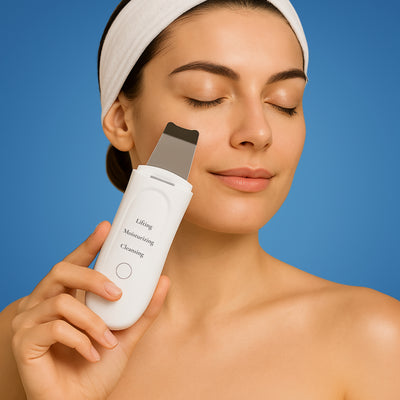 GlowSonic | Ultrasonic Facial Wand – Deep Cleansing – 33,000 Vibrations – At-Home Skincare Tool