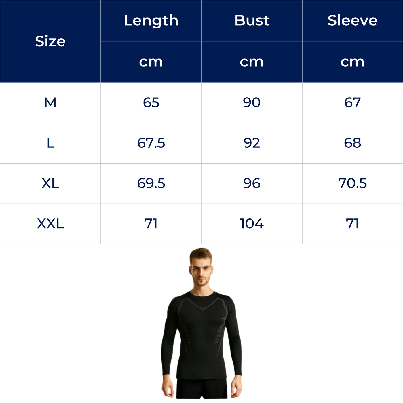 ProDryFit | Men’s Long Sleeve Workout Shirt – Quick-Dry Moisture-Wicking Top – Breathable Stretch Mesh – Gym & Running
