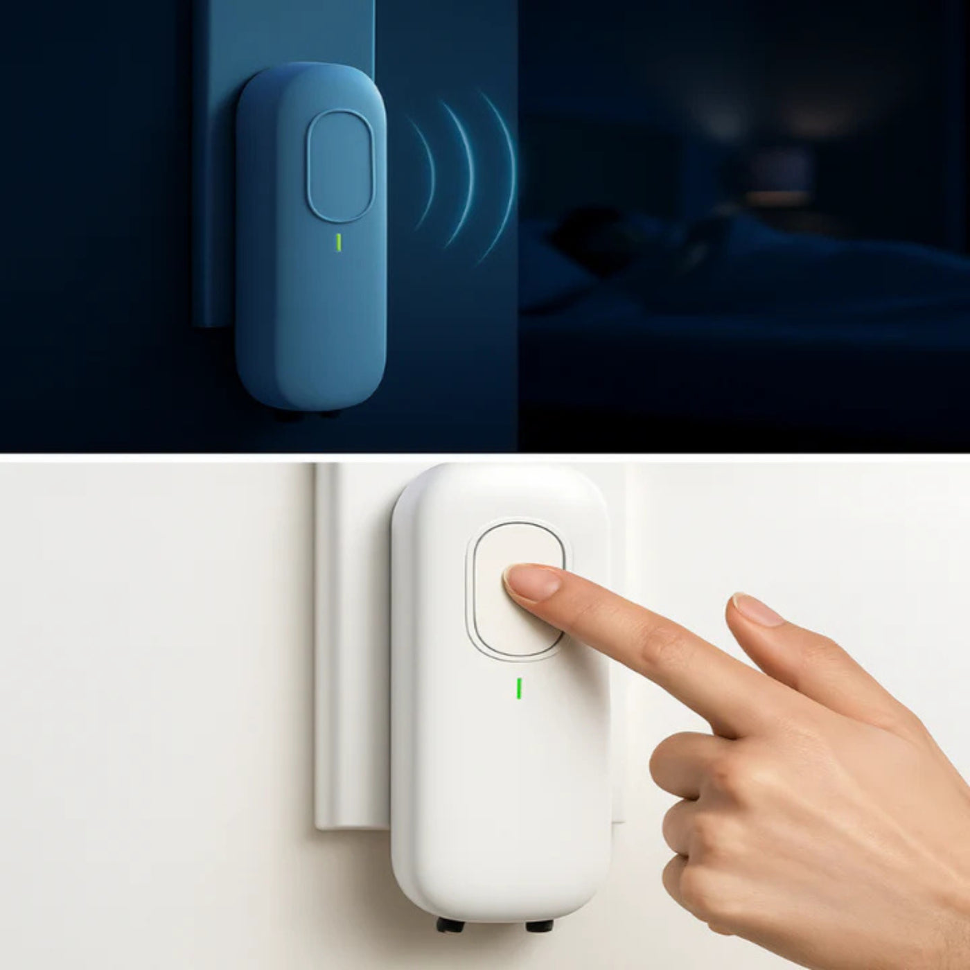 AerisPure | Plug-in Air Purifier – Negative Ion – Ultra-quiet ≤ 5 dB – Removes Smoke Odours & Pet Dander – Clean Fresh Air for Bedrooms