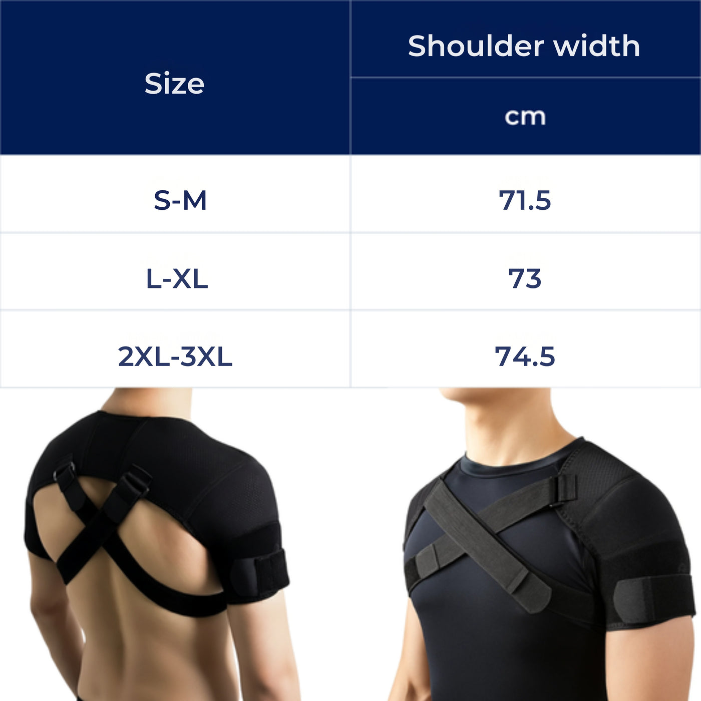 AlignR | Shoulder Support Brace – Cross-Compression Stability – Breathable Mesh Comfort – Relieves Shoulder Pain & Improves Posture