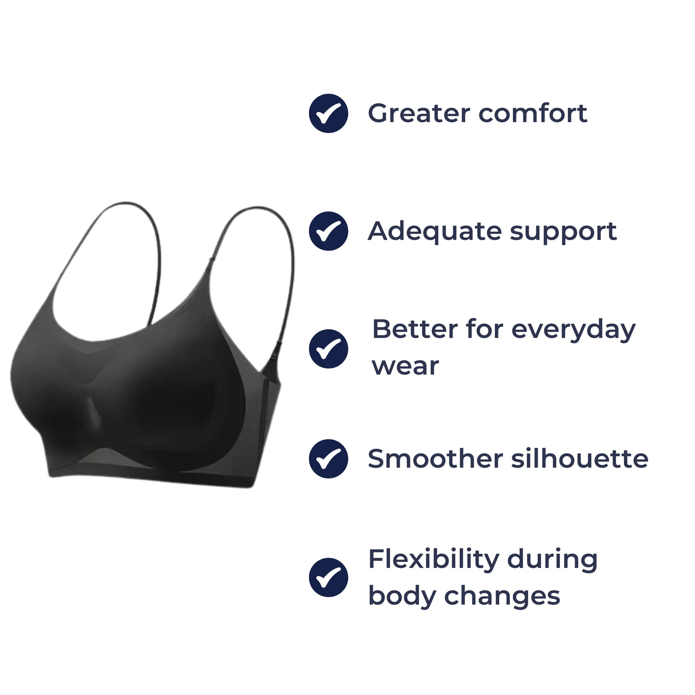 ThinLift | Wireless Bra – Seamless Ultra Thin Design – Breathable Comfort for Everyday Wear