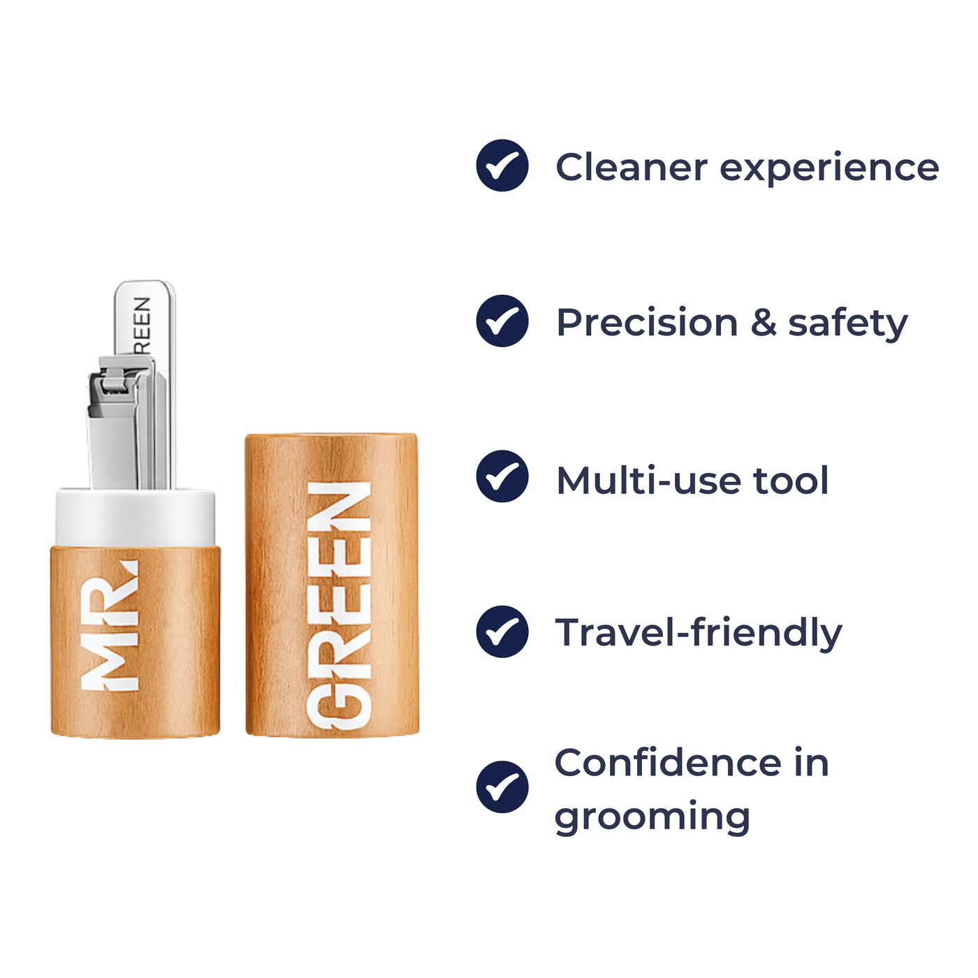 ClipGuard | Nail Clippers – Mess-free Catcher – Stainless Steel Foldable – Travel & Home Grooming