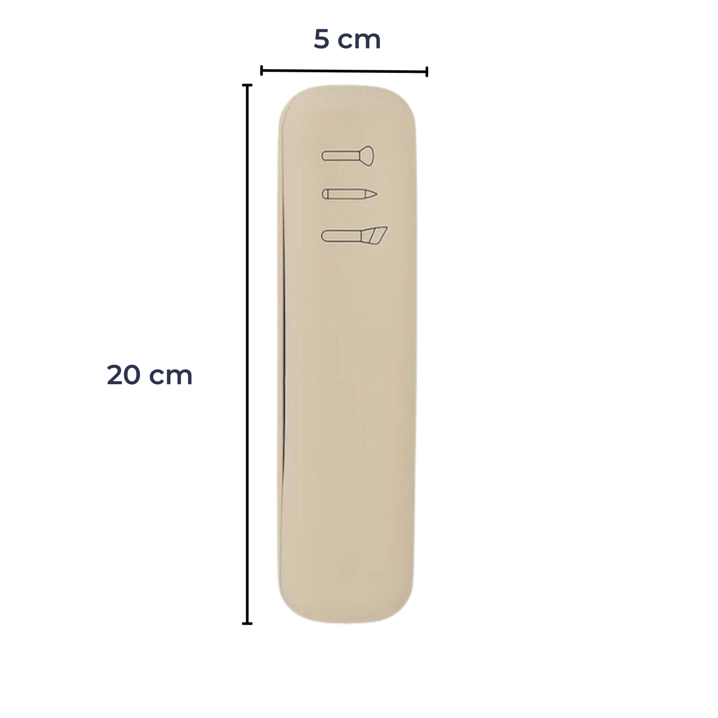 BrushVault | Travel Makeup Brush Bag – Organise & Protect Your Brushes – Dust- & Water-Resistant Silicone Case – Keep Clean & Tangle-Free