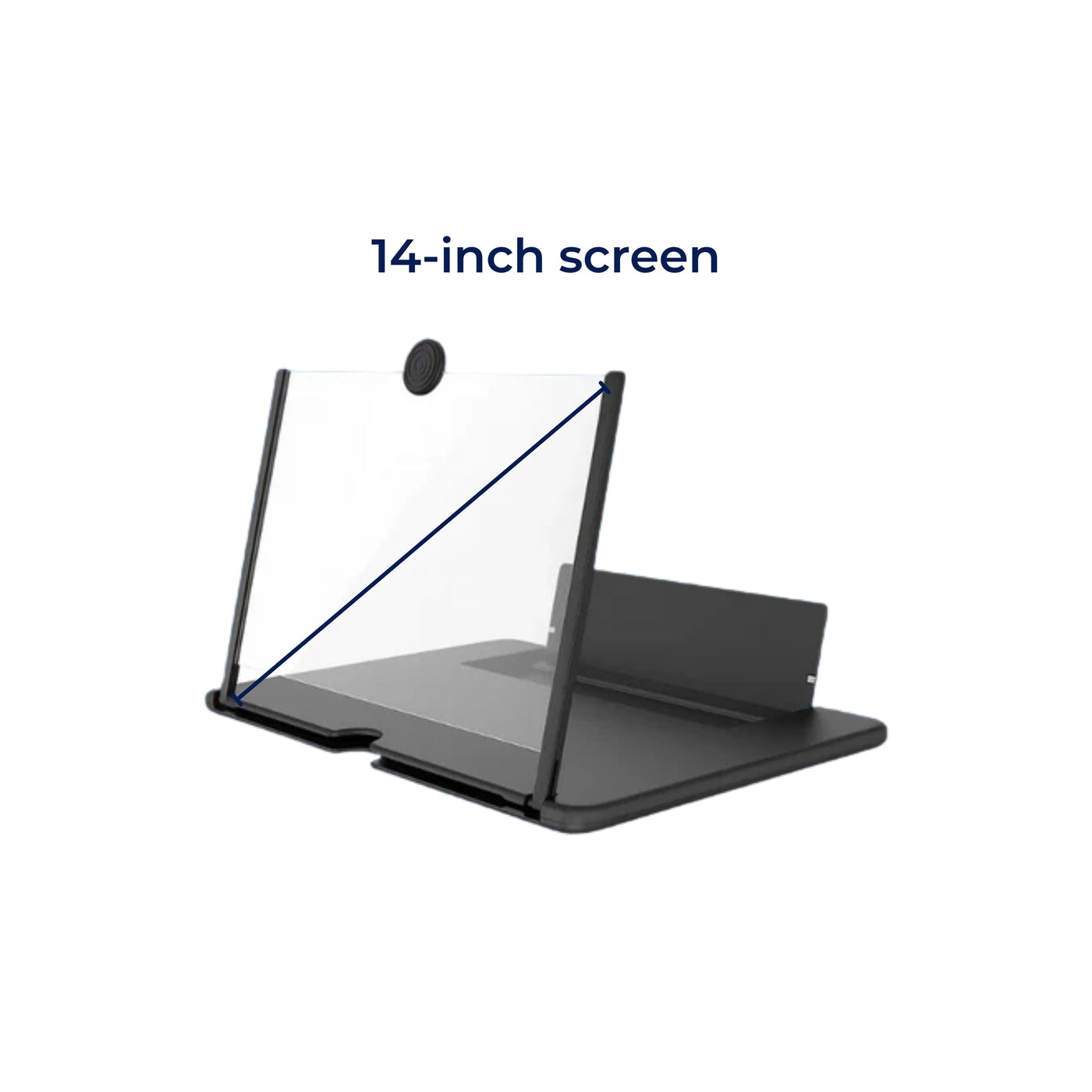 ClarityView | Screen Magnifier – Eye-Protection HD Fresnel Lens – Foldable Portable Design – Bigger Screen Comfort Anywhere