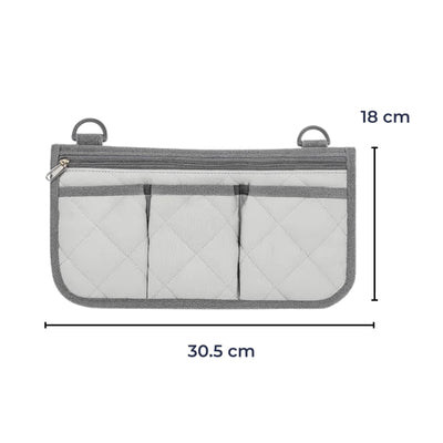 HandiKeep | Wheelchair Side Bag – Quick-Access Storage – Reflective Durable Fabric – Daily Independence