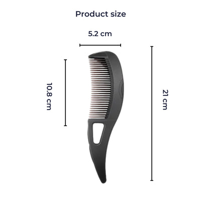 ClearScalp | Dandruff Removal Comb – Hollow Design – Soft Tip Scalp Massager – Relieves Itch – Removes Flakes – Healthy Clean Hair