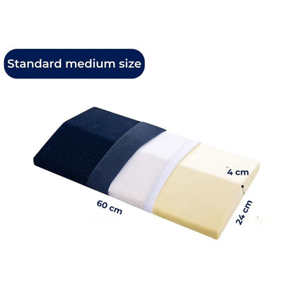 SleepAlign Lumbar Support Pillow for Sleeping | Relieves Back Pain - Improves Spinal Alignment -  Comfortable Pillow for Back Pain Relief