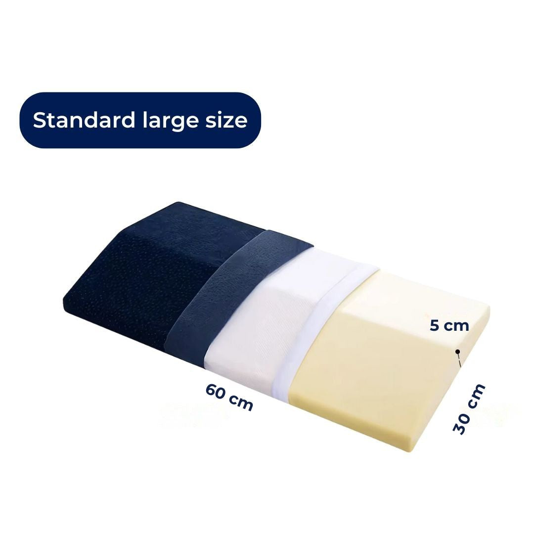 SleepAlign Lumbar Support Pillow for Sleeping | Relieves Back Pain - Improves Spinal Alignment -  Comfortable Pillow for Back Pain Relief