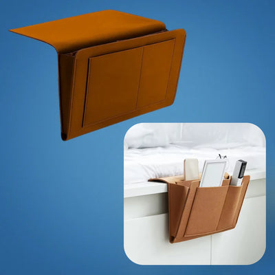 BedEase | Bedside Organiser Caddy – Essentials Within Reach – Thick Felt Durable Material – Save Space Stay Organised & Enjoy Nighttime Comfort