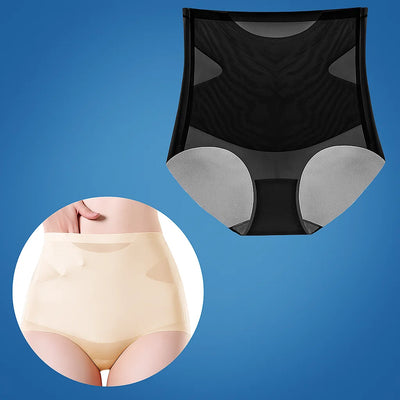 SilhouetteAir | Seamless Shaping Panties – Ultra-Thin High Waist – Breathable Light Compression – Daily Confidence