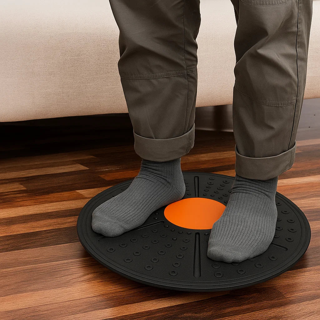 BalanceCore | Wobble Cushion Balance Disc – Improve Core Strength & Posture – Durable Anti-Slip Design – Office & Fitness Training