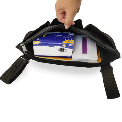 HandiKeep | Wheelchair Side Bag – Quick-Access Storage – Reflective Durable Fabric – Daily Independence